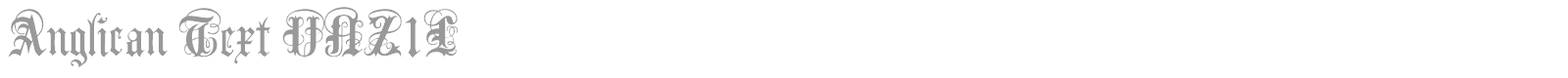 Anglican Text font preview